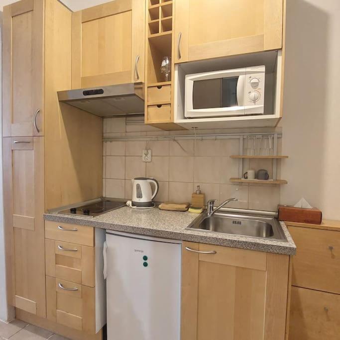 Centrum Studio Apartment With The Self-Check-In Pozsony Kültér fotó